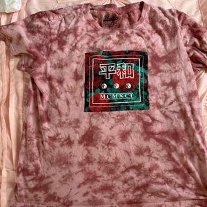 Red boys tee